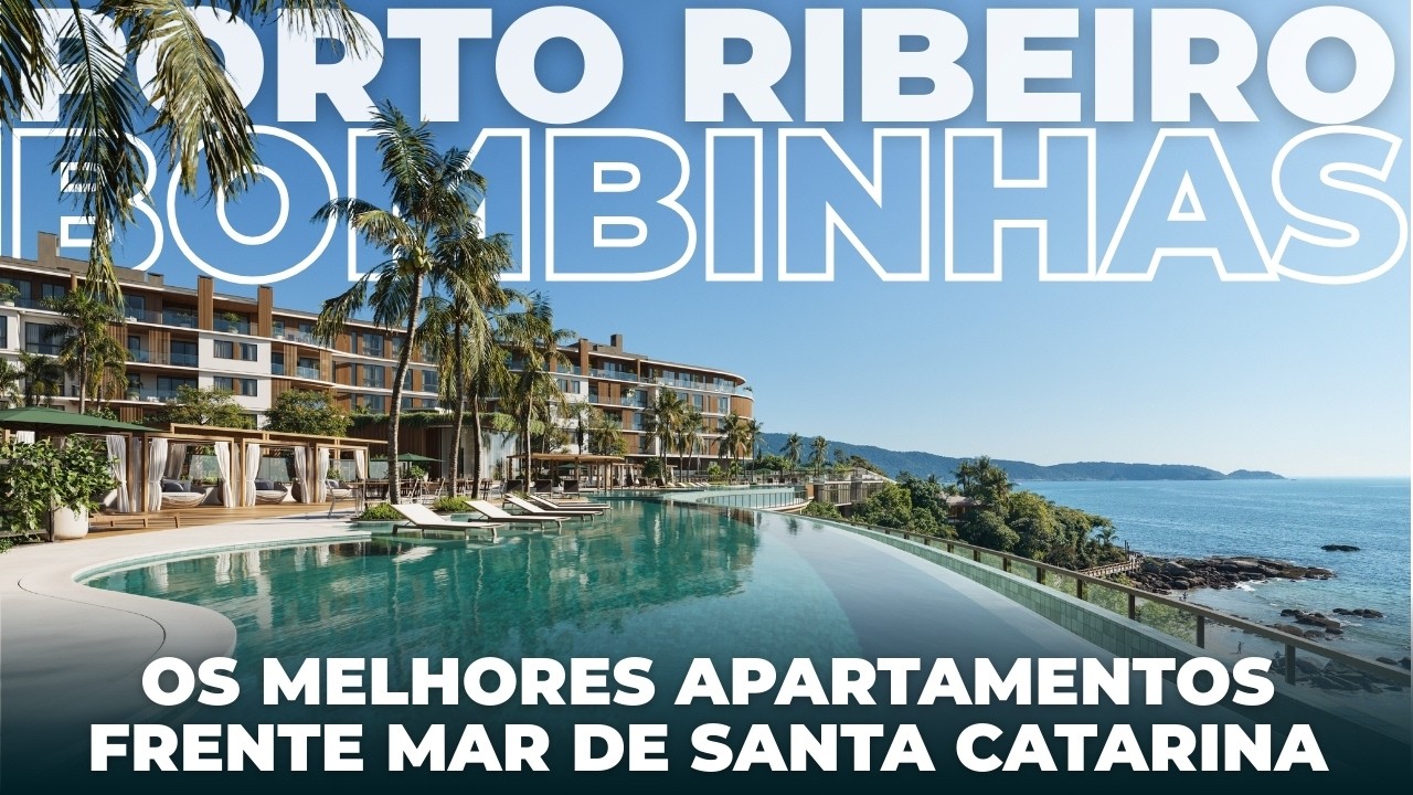 Apartamentos frente mar em Bombinhas - SC