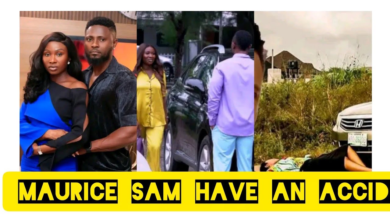 MAURICE SAM have accident because Sonia Uche say that she don't want him again in her life 🙆 watch 