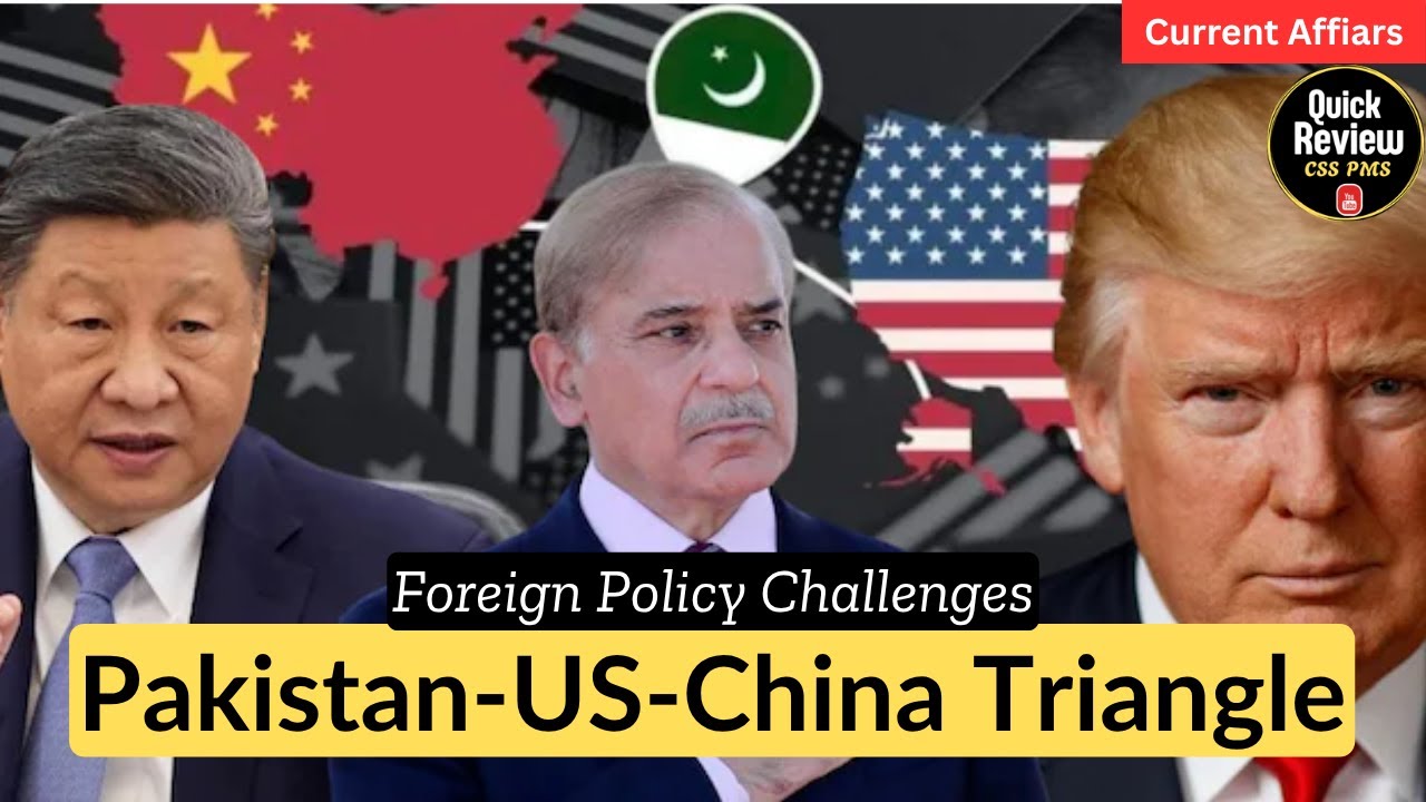Pakistan balancing Act Between China and US Trade war CSS | PMS | PCS