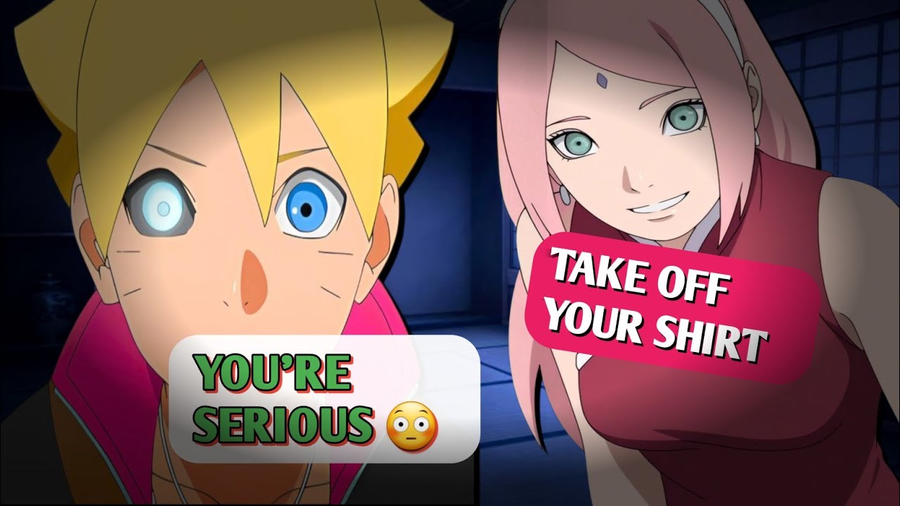 Sakura Lost Control 🫣 Boruto & Sakura