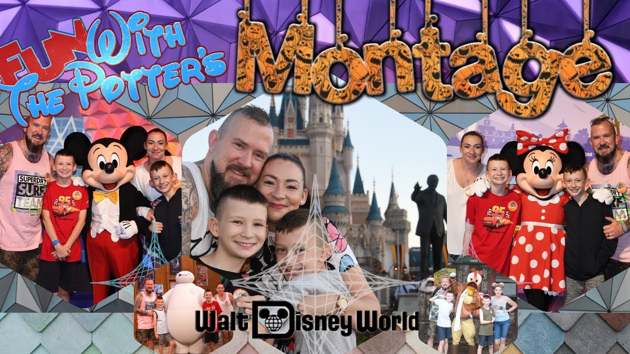 The Potters DISNEY MONTAGE 🏰