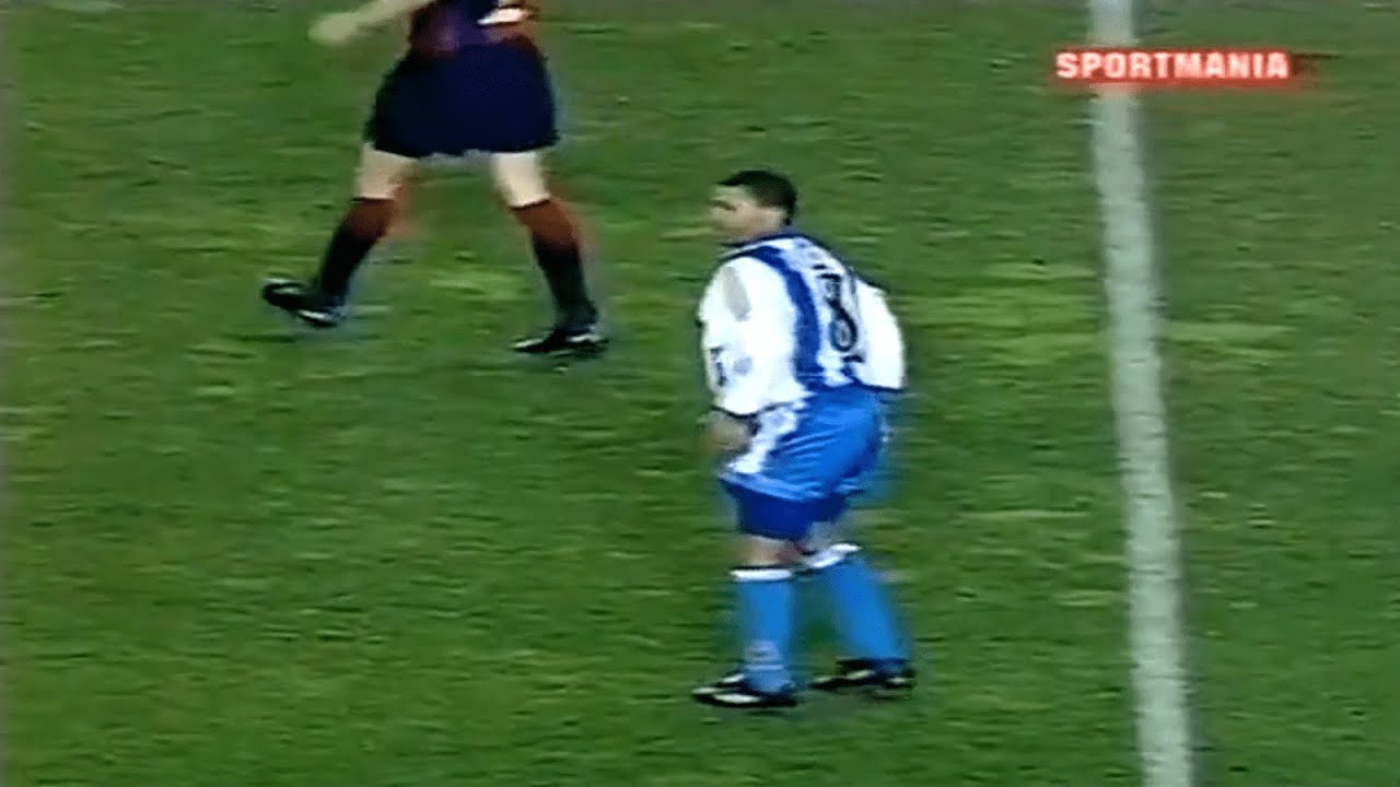Djalminha vs Barcelona | La Liga 2000/01 | O Mago Decide com Gol e Assistência em pleno Camp Nou