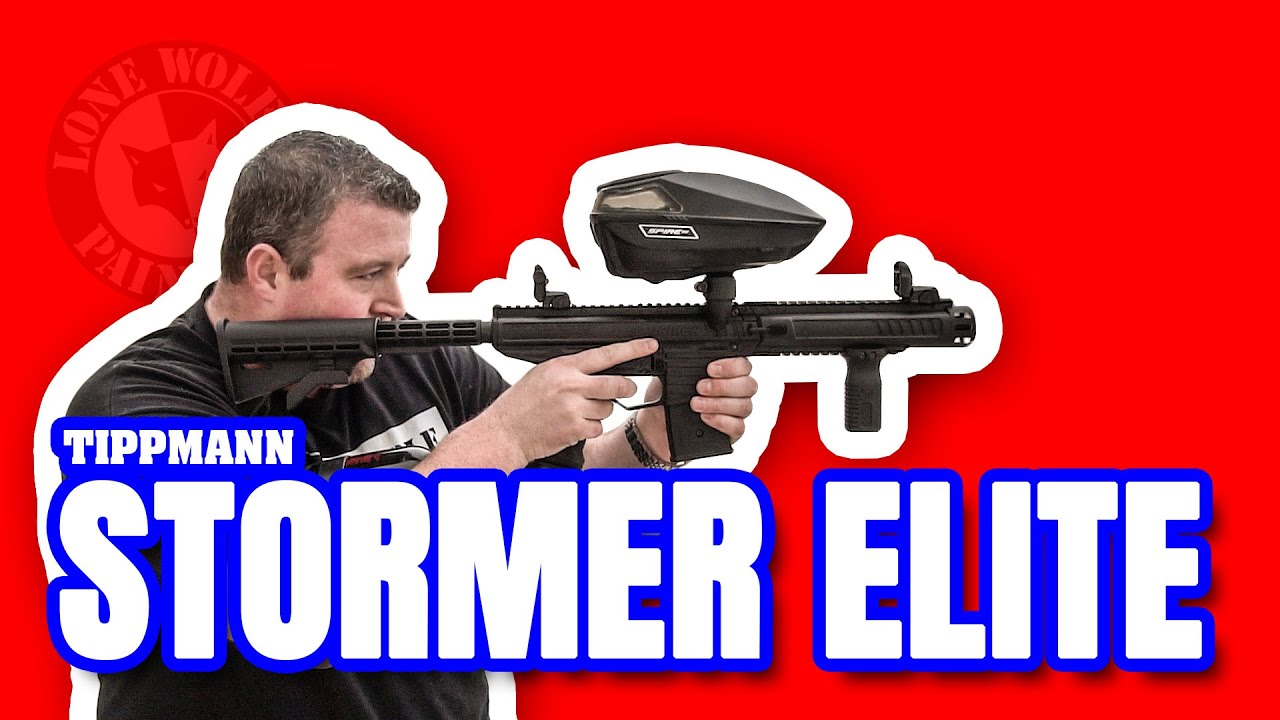 Tippmann Stormer Elite Shooting Video | Lone Wolf Paintball Michigan