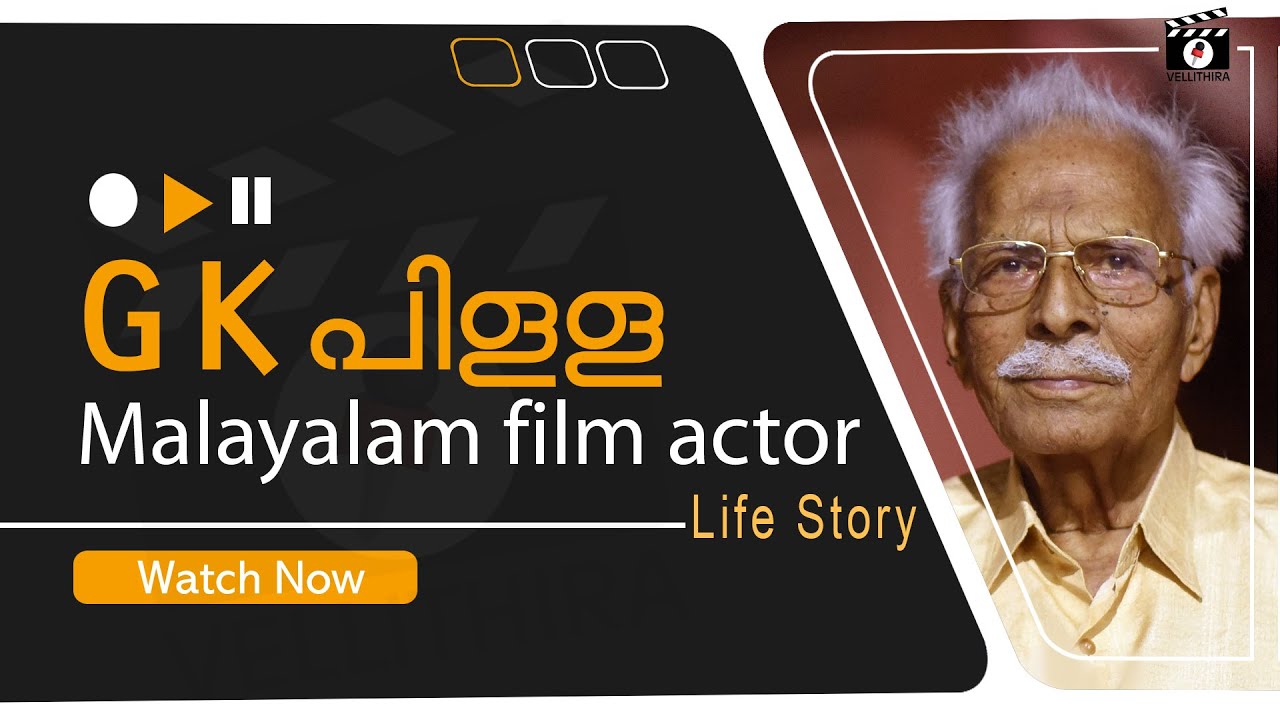Called a monkey and insulted, then what happened | GK PILLAI | MALAYALAM ACTOR | INTERVIEW |
