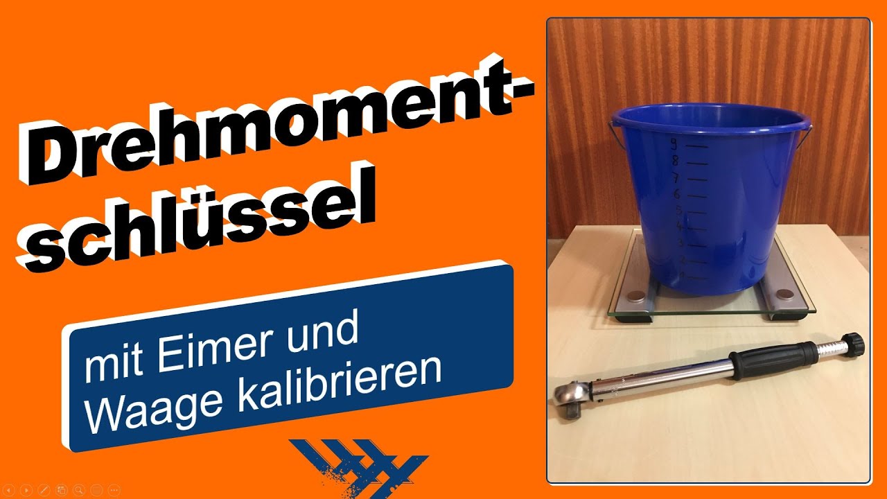 Drehmomentschlüssel prüfen
