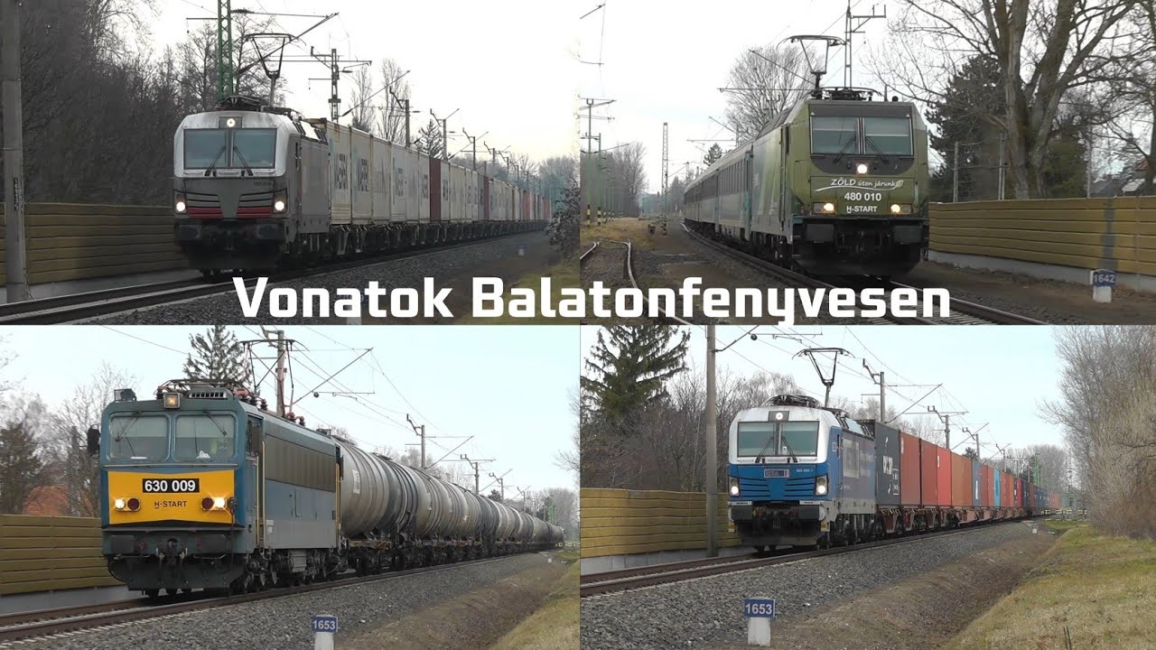 2026_02_14 Vonatok Balatonfenyvesen 