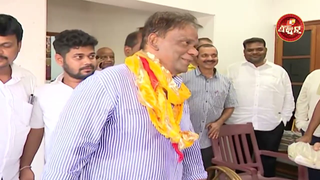 ରେଜଲ୍ଟ ଆଗରୁ ବିଜୟ ମହାପାତ୍ରକୁଁ ଭେଟଲେ ଦିଲ୍ଲୀପ ରାୟ || Rajya Sabha Vote || OTV FEEDIN