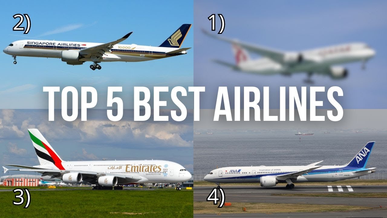 Top 5 Best Airlines in the World 2025 ✈️