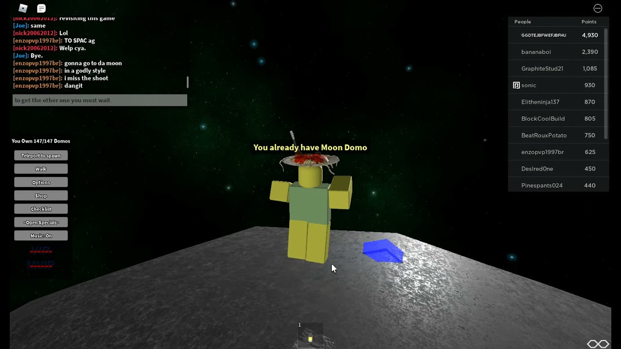 roblox Find the Domos how to get Moon & Asteroid Domo
