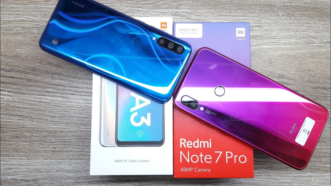 Xiaomi Mi A3 vs Redmi Note 7 Pro - Which Should You Buy ?