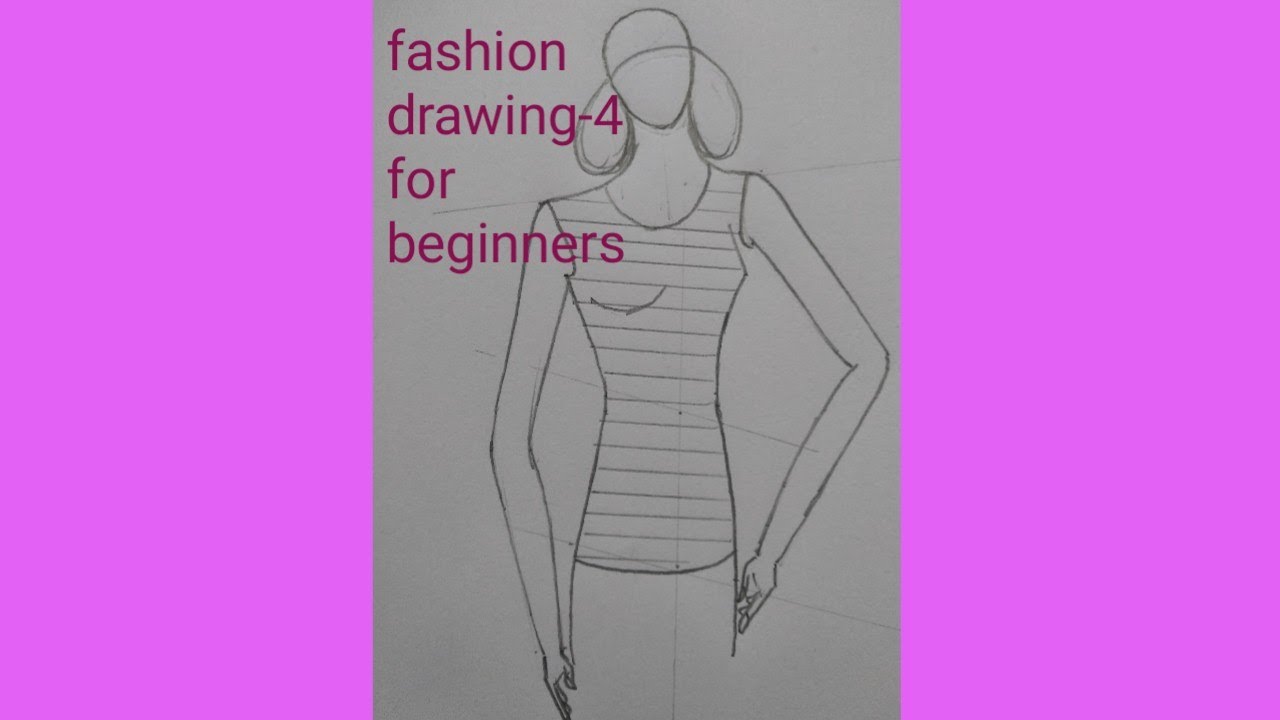 fashion drawing-4 for beginners /neesha fashion arts