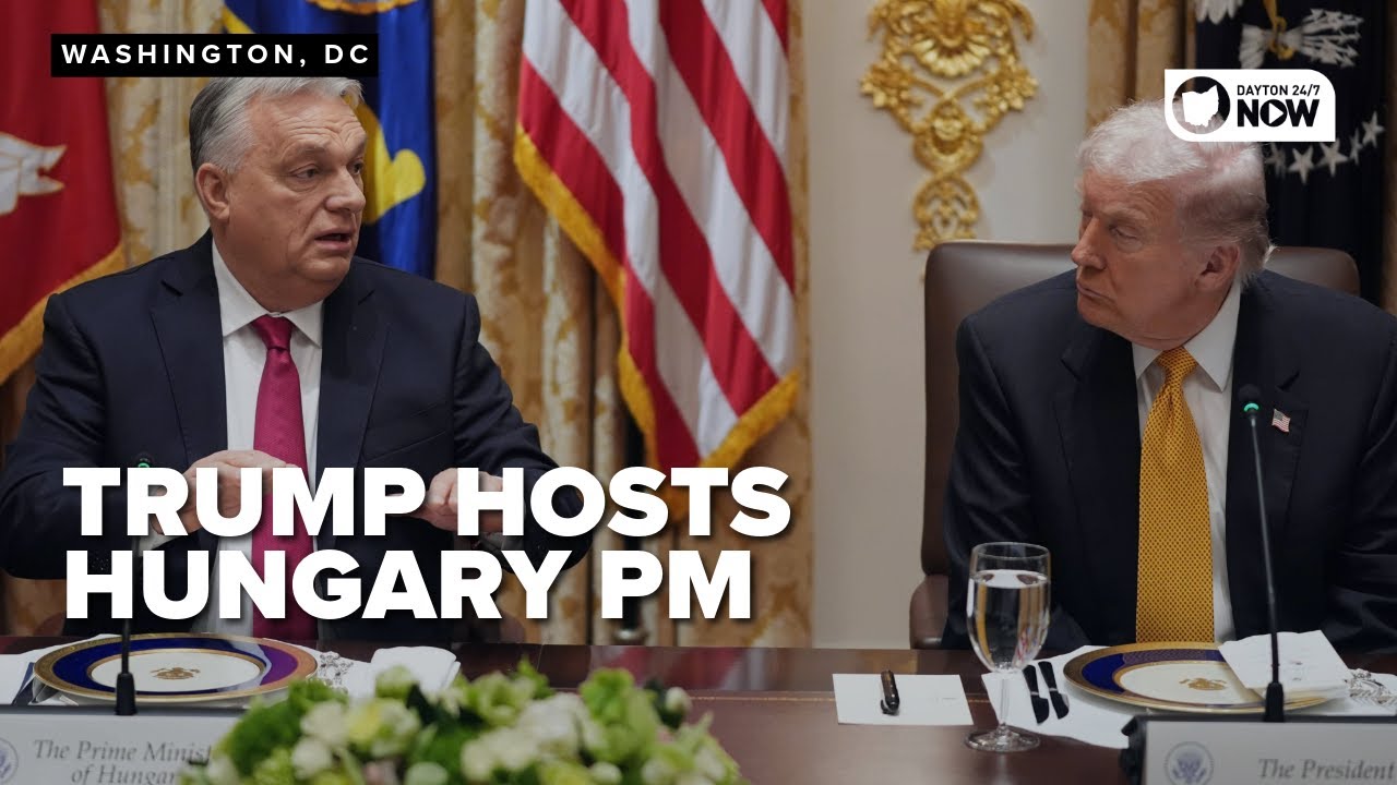 FULL: Hungary PM Viktor Orban meets with Trump to discuss Russia-Ukraine ceasefire efforts