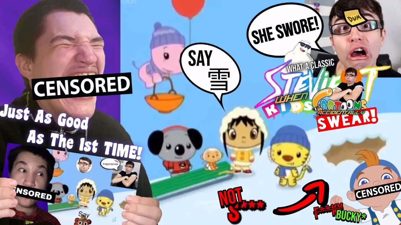 This @SteveTerreberry Vid Was JUST AS FUNNY As The 1ST TIME!{When Kids Cartoons Swear!}Re-REACTION