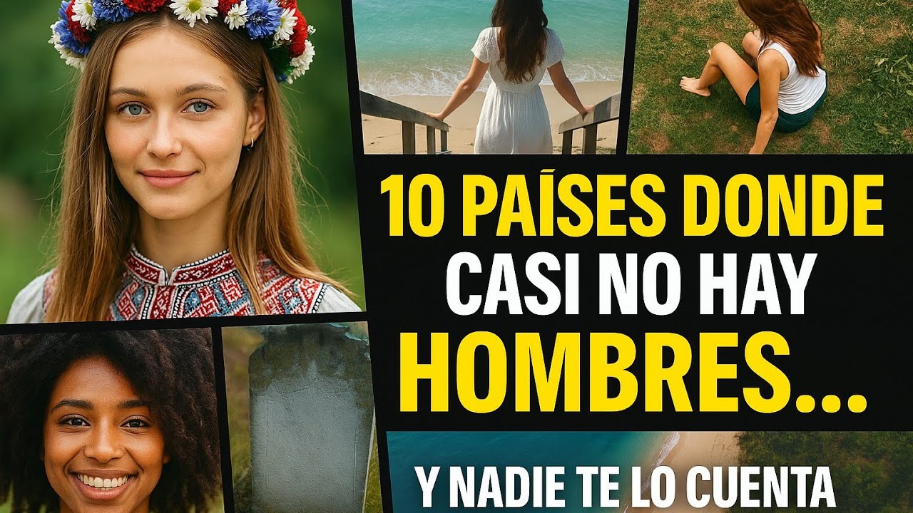 “10 Países Donde Casi No Hay Hombres… Y Nadie Te Lo Cuenta”