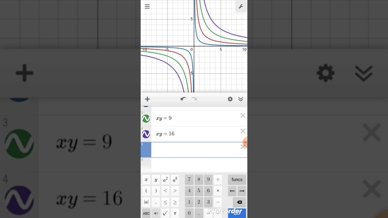 #2.4Rectangular Hyperbolas xy= constant