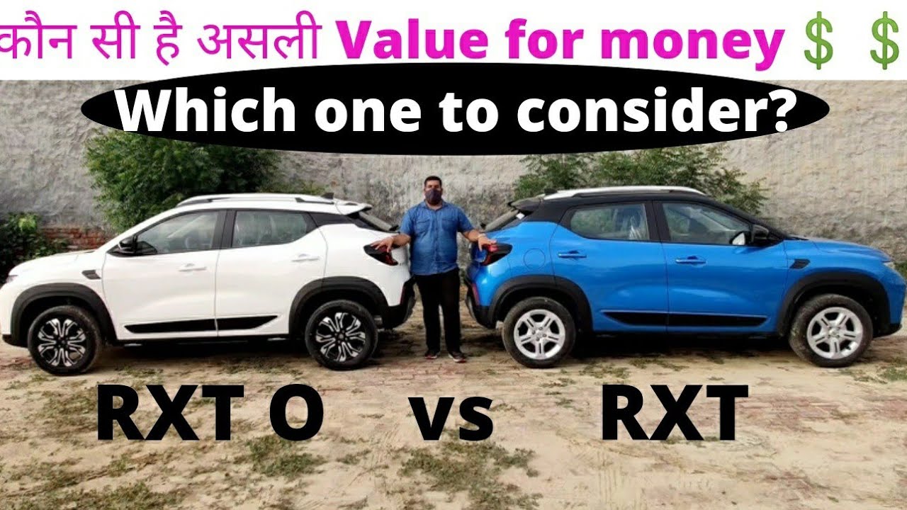 Renault Kiger RXT Vs RXT O| Which one to consider? | Value for money variant 🤗 | Variant Comparison