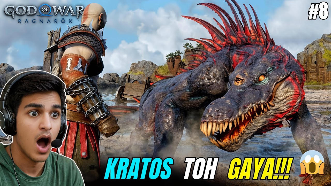 KRATOS KI FIELDING SET HAIN!!! 😱🔥 | God Of War Ragnarök #8 (Hindi Gameplay)@TechnoGamerzOfficial 