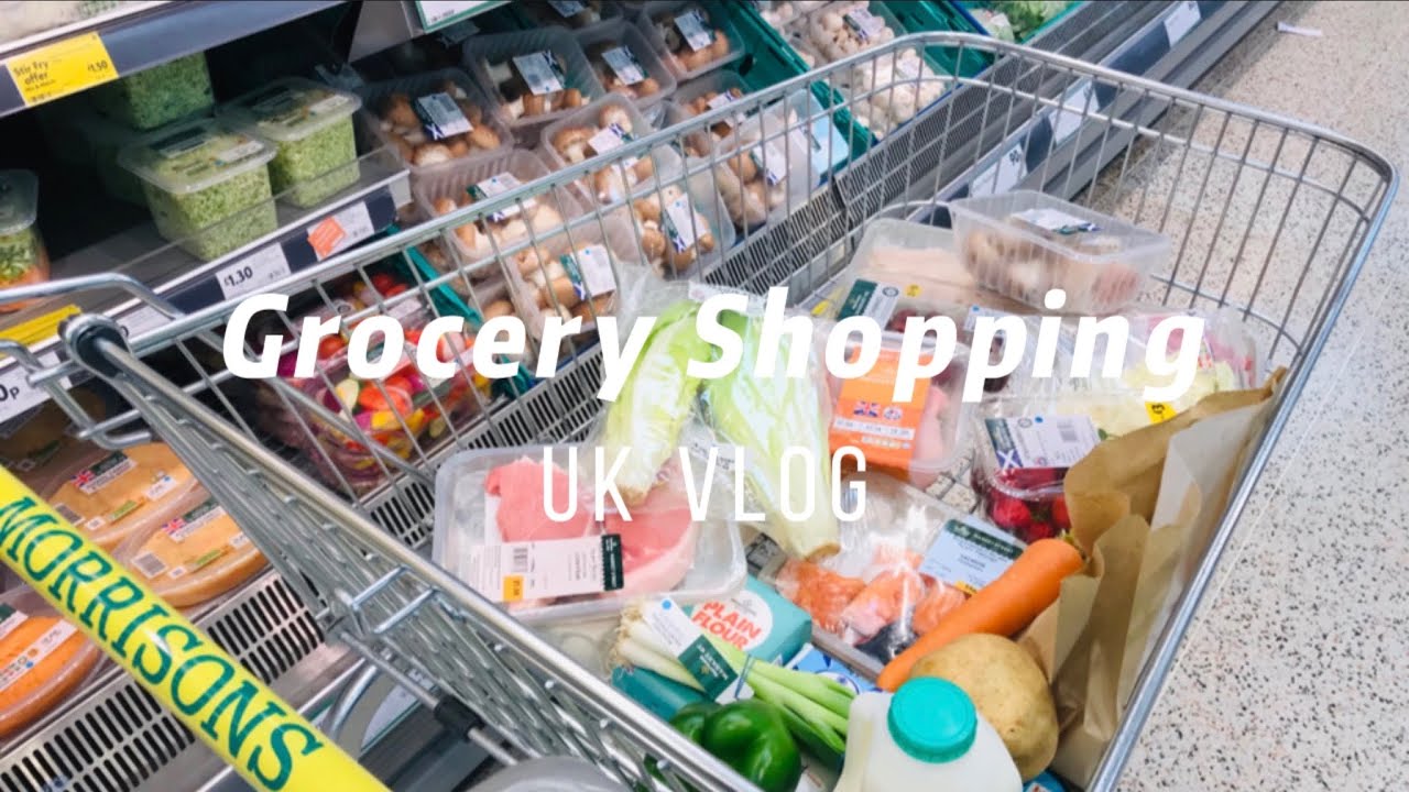 【英国留学Vlog】带你逛英国超市｜Grocery Shopping Vlog in Glasgow