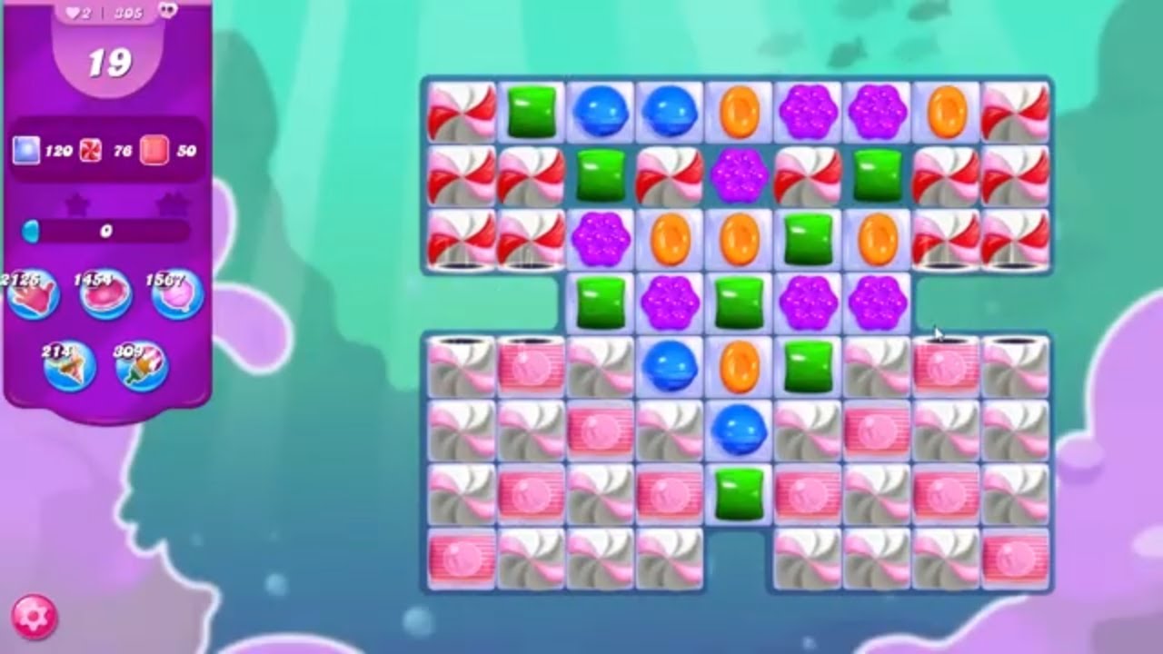 Candy Crush Saga LEVEL 302 NO BOOSTERS