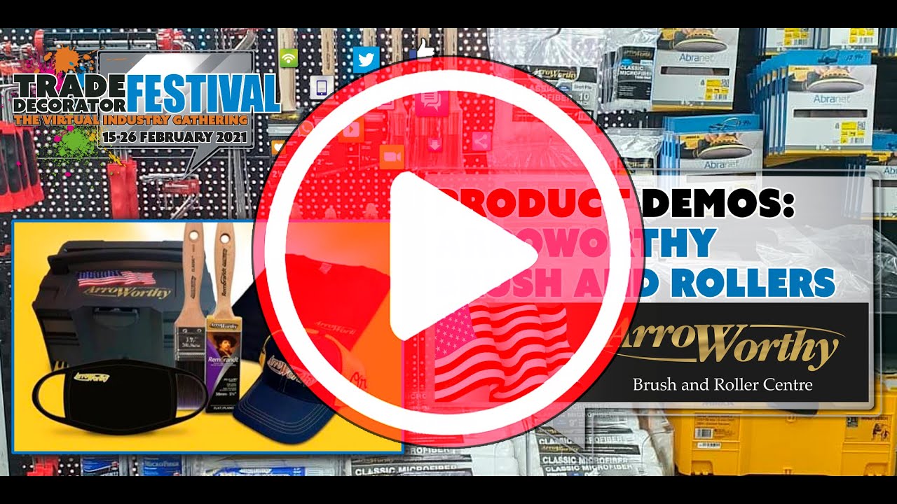 Product Demo: ArroWorthy Brush & Rollers