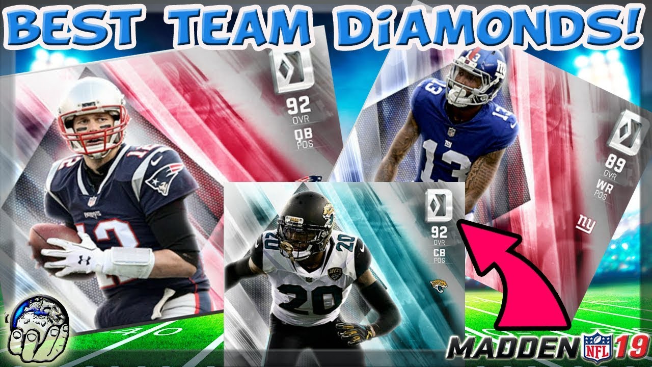 MADDEN 19 ULTIMATE TEAM BEST DIAMOND PLAYERS! ALL DIAMOND MUT 19 ULTIMATE TEAM