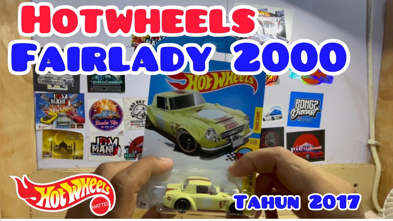 Hotwheels Fairlady 2000 tahun 2017 first edition desain jun imai