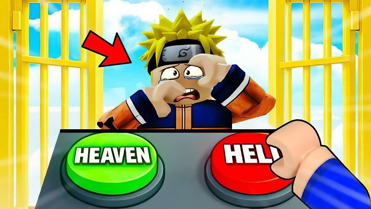 HELL or HEAVEN ( Naruto ) - GOD Is  Choose ??? In  Roblox || Hello Gaming Dude