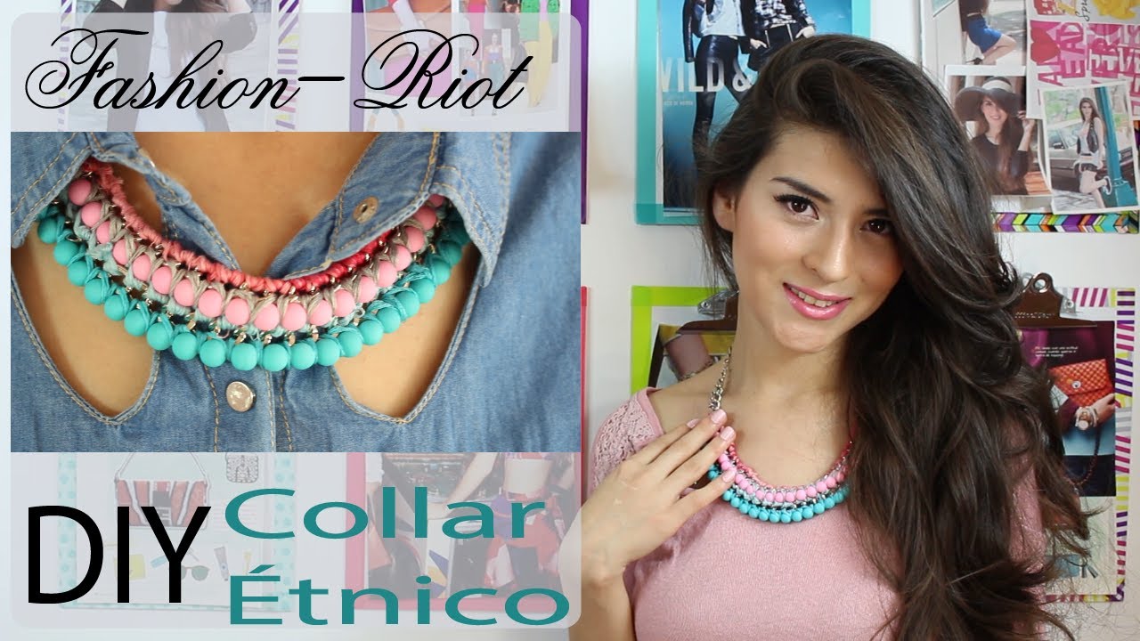 DIY Collar étnico  | Fashion Riot