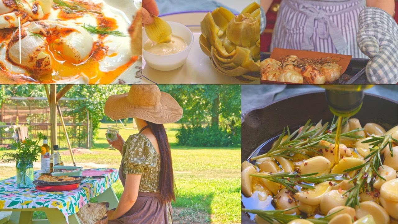 夏の美しい日々/ガーリックの収穫と６つのレシピ