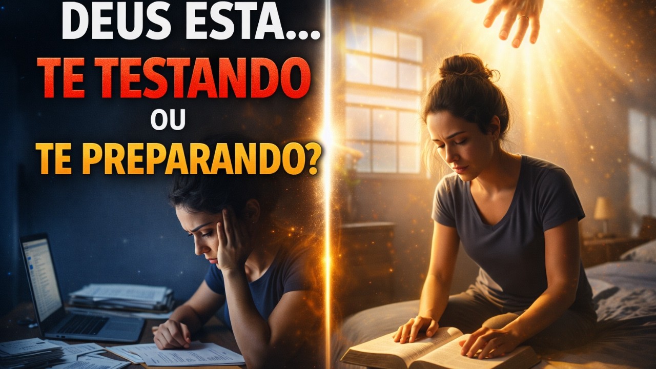 Deus ESTÁ Te Testando ou te PREPARANDO?