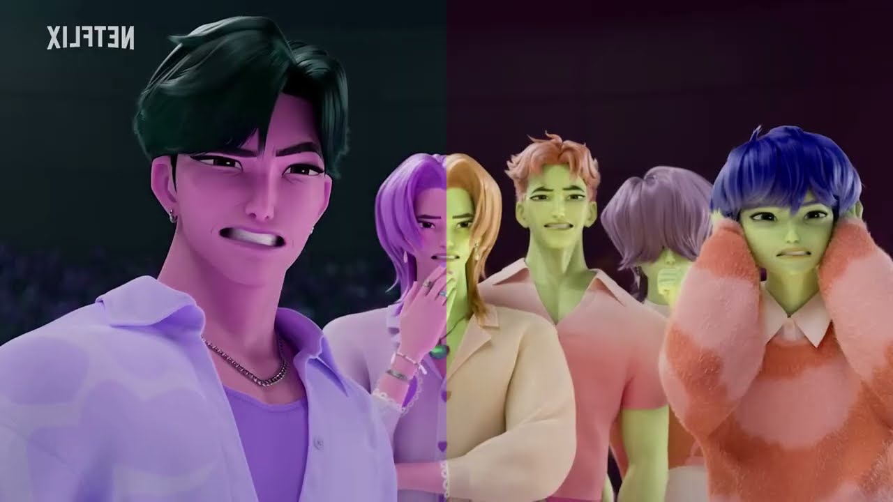 K-pop Demon Hunters Parody Effects -😂 Slide gone wrong! 🌀- Sponsored By Klasky Csupo 2001 Effects 