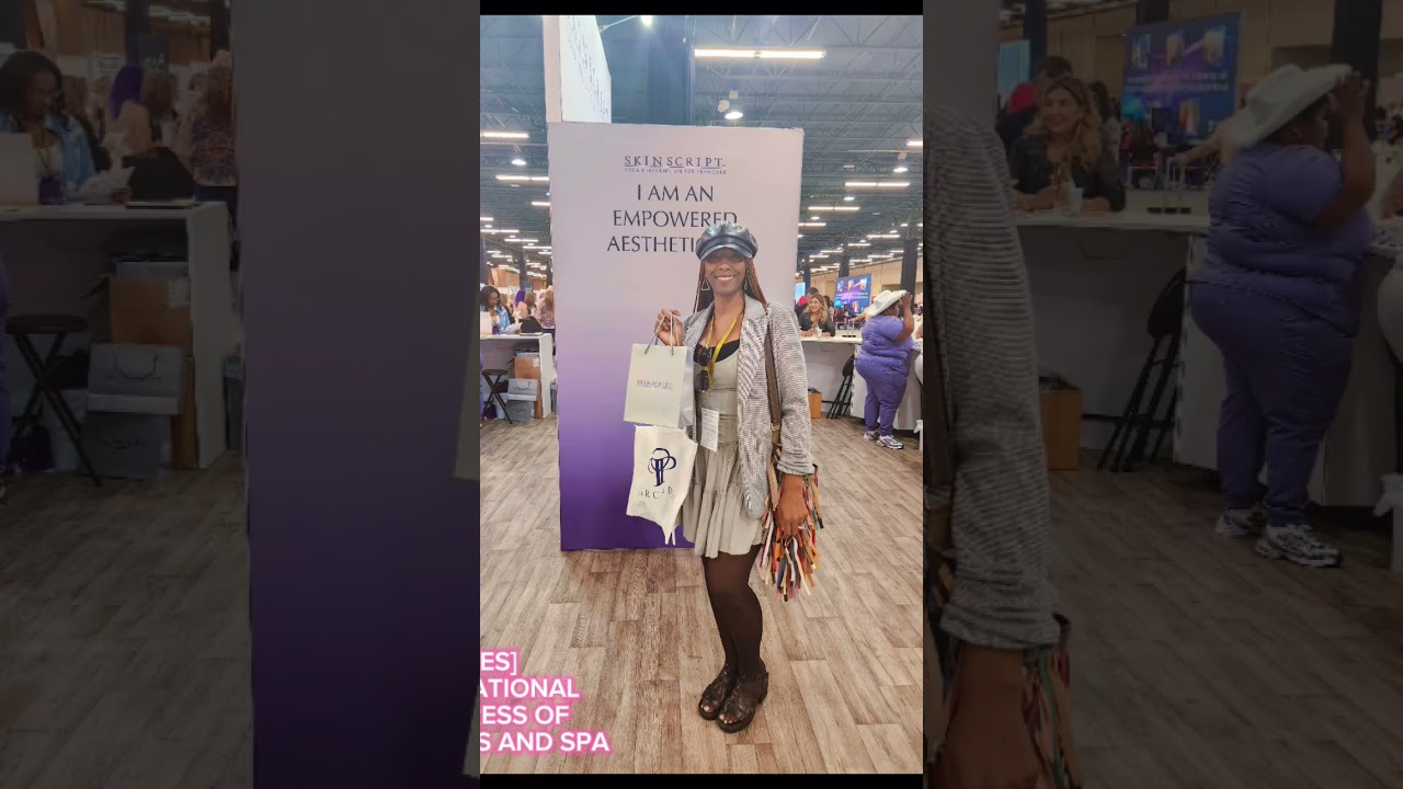 ✨️INTERNATIONAL CONGRESS OF ESTHETICS AND SPA 2025  (Dallas Texas) #esthetician #salonowner #shorts