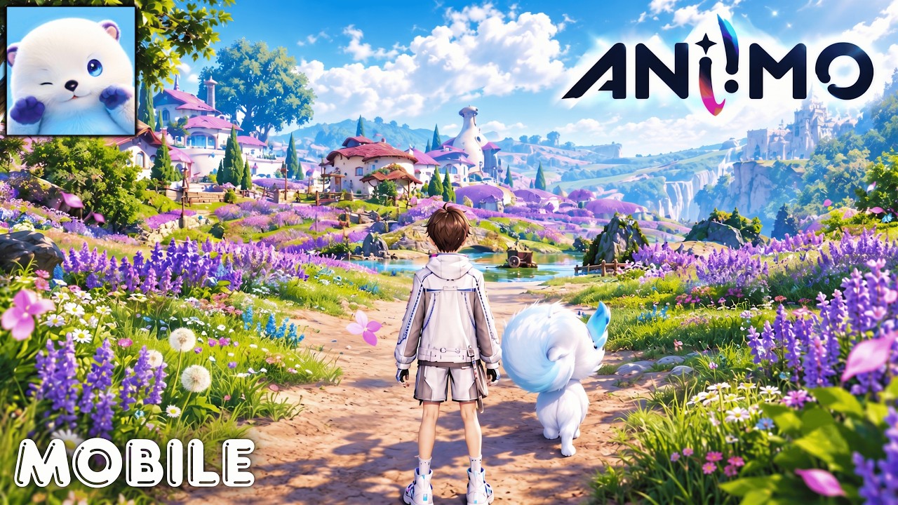 Aniimo Mobile Global Launch Gameplay | Entering Bloomvilee 🌸(Android & iOS )