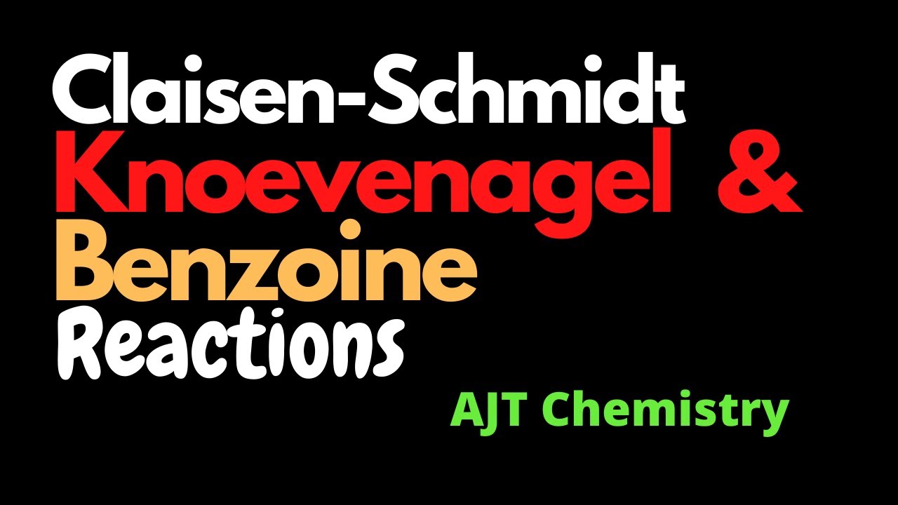 Claisen Schmidt Reaction/ Knoevenagel Reacion/Benzion Condensation/ Malayalam/AJT Chemistry