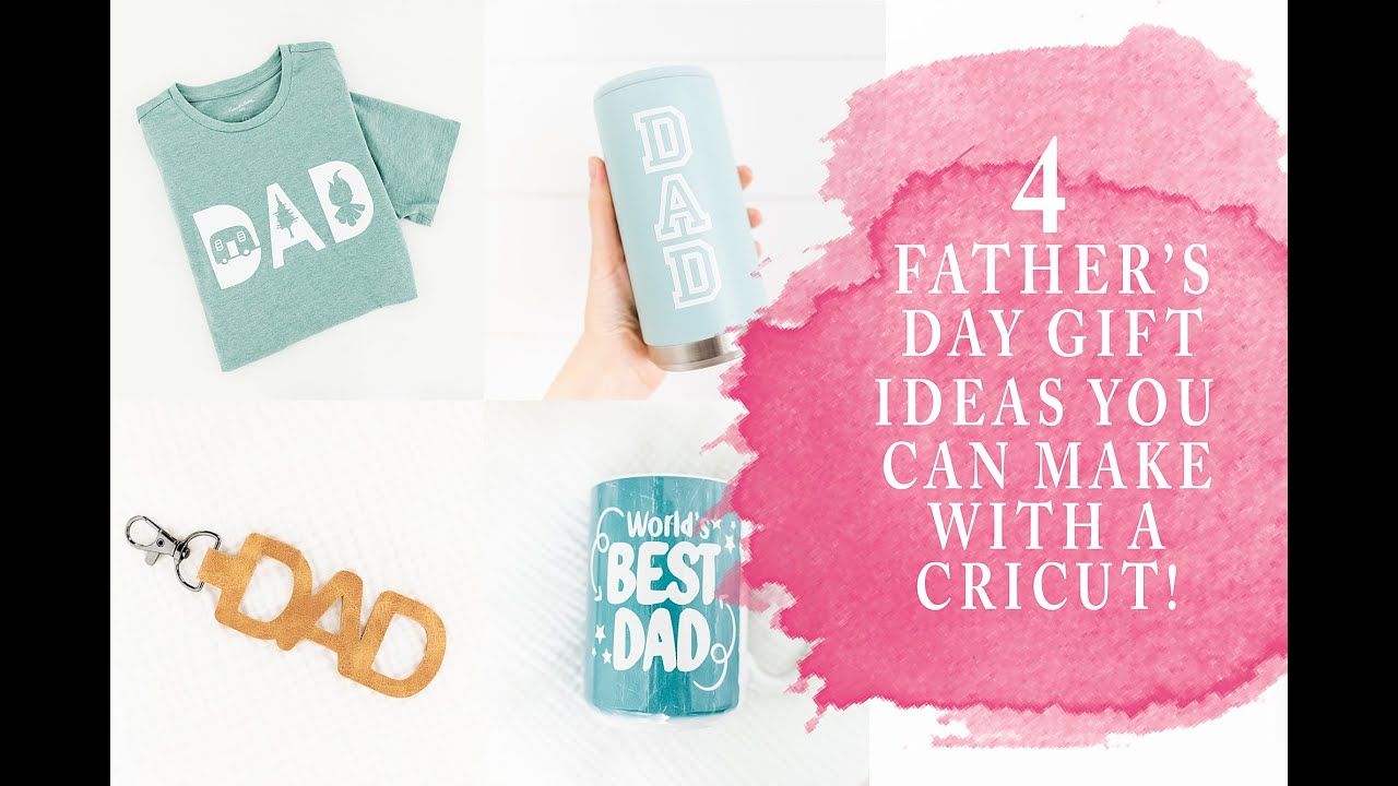 4 Cricut Father's Day Gift Ideas : Father's Day Gifts You Can Make With A Cricut!