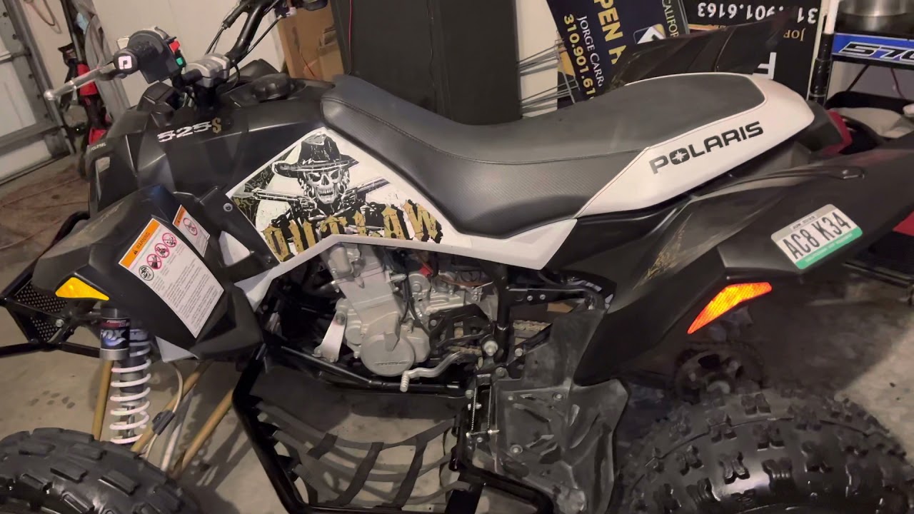 How to Properly check oil level with filler screen on Polaris 525S KTM Engine