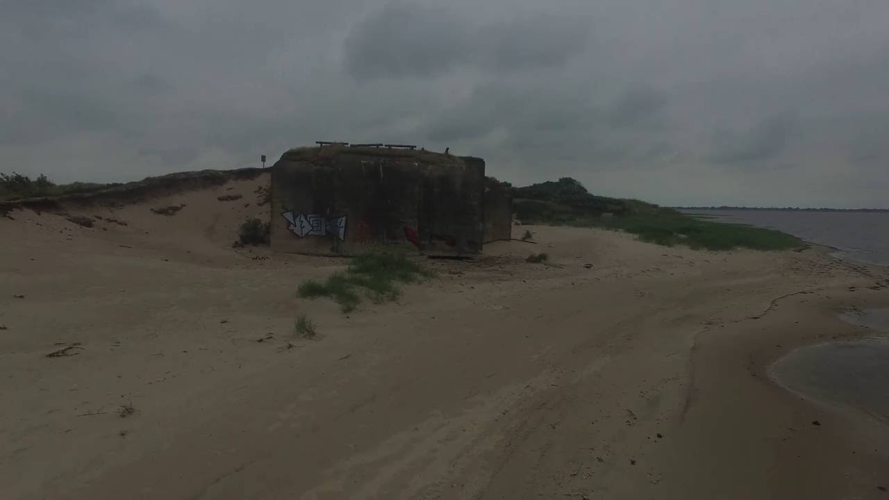 14.06.2016 Fanø Rundtour Teil 1 Bunker an der Ostspitze