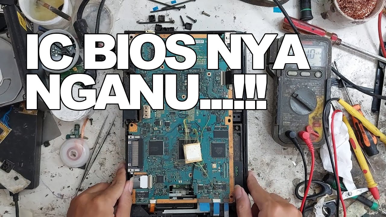 IC Bios Bikin Ngeblank - PS2 HDD | TEBE Repair