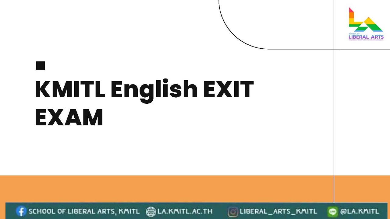 EP 4 - KMITL English Exit Exam: Language Functions