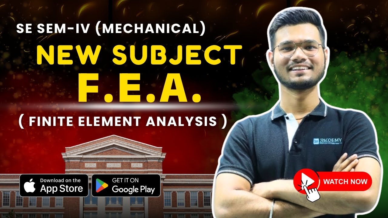 Galerkin Method in FEA | Finite Element Analysis | SE Mechanical | SOHAM SIR