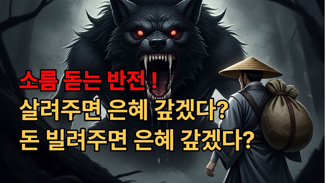 살려주면 은혜 갚겠다? 돈 빌려주면 은혜 갚겠다? 소름 돋는 반전!