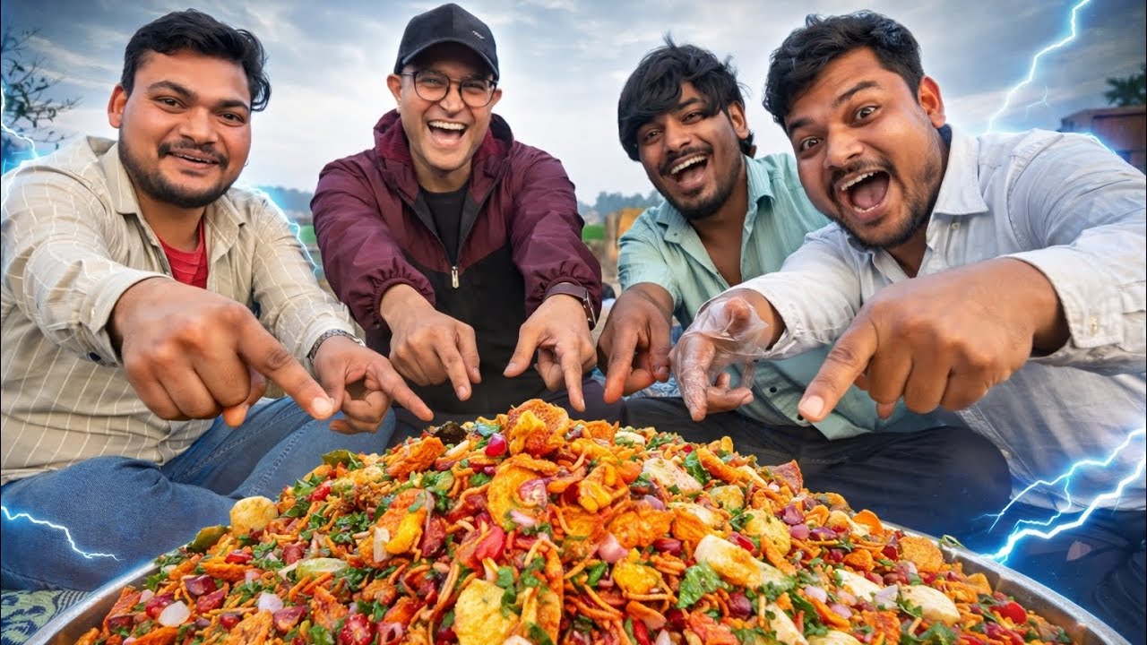 We Made unique DESI CHAT with herbal Tea