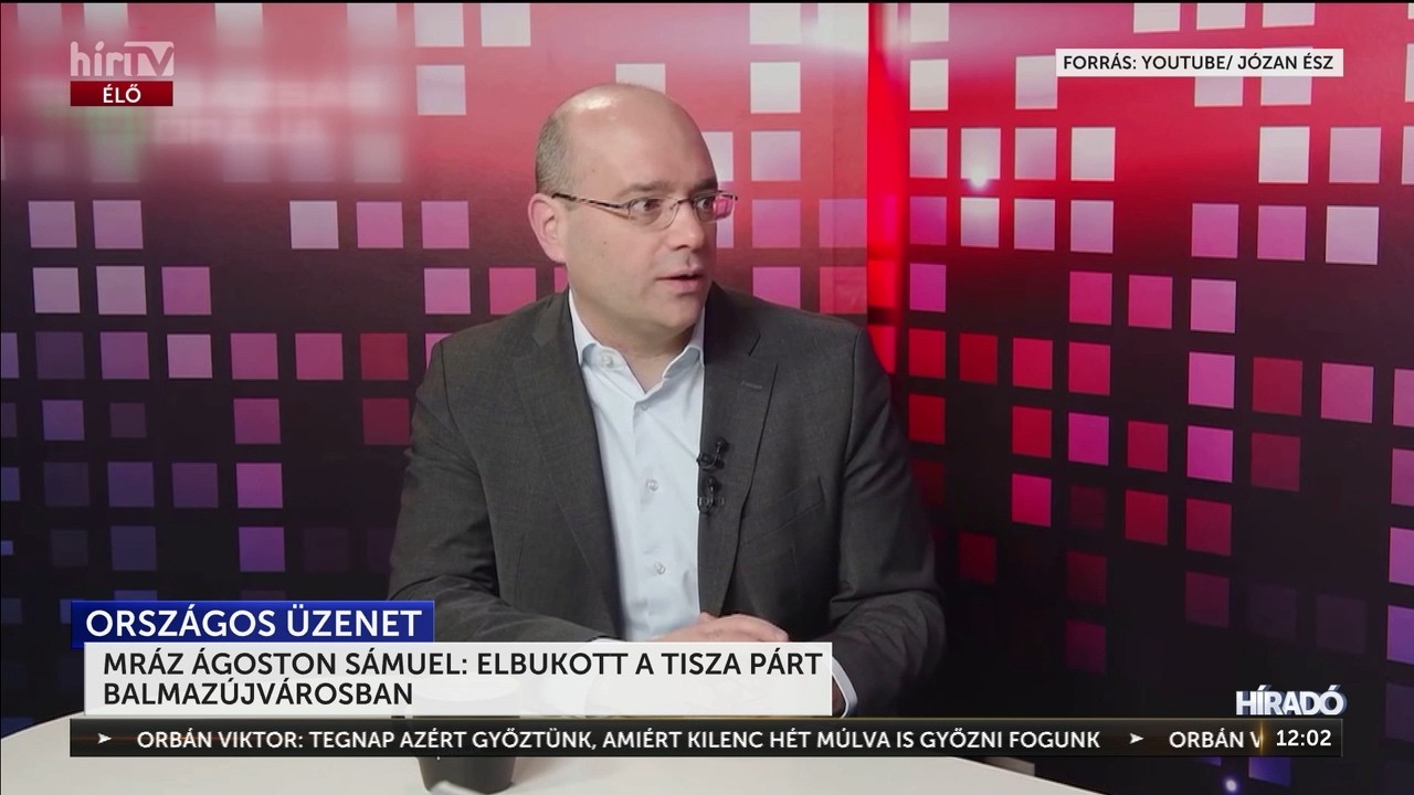 Mráz Ágoston Sámuel: Elbukott a Tisza Párt Balmazújvárosban - HírTV