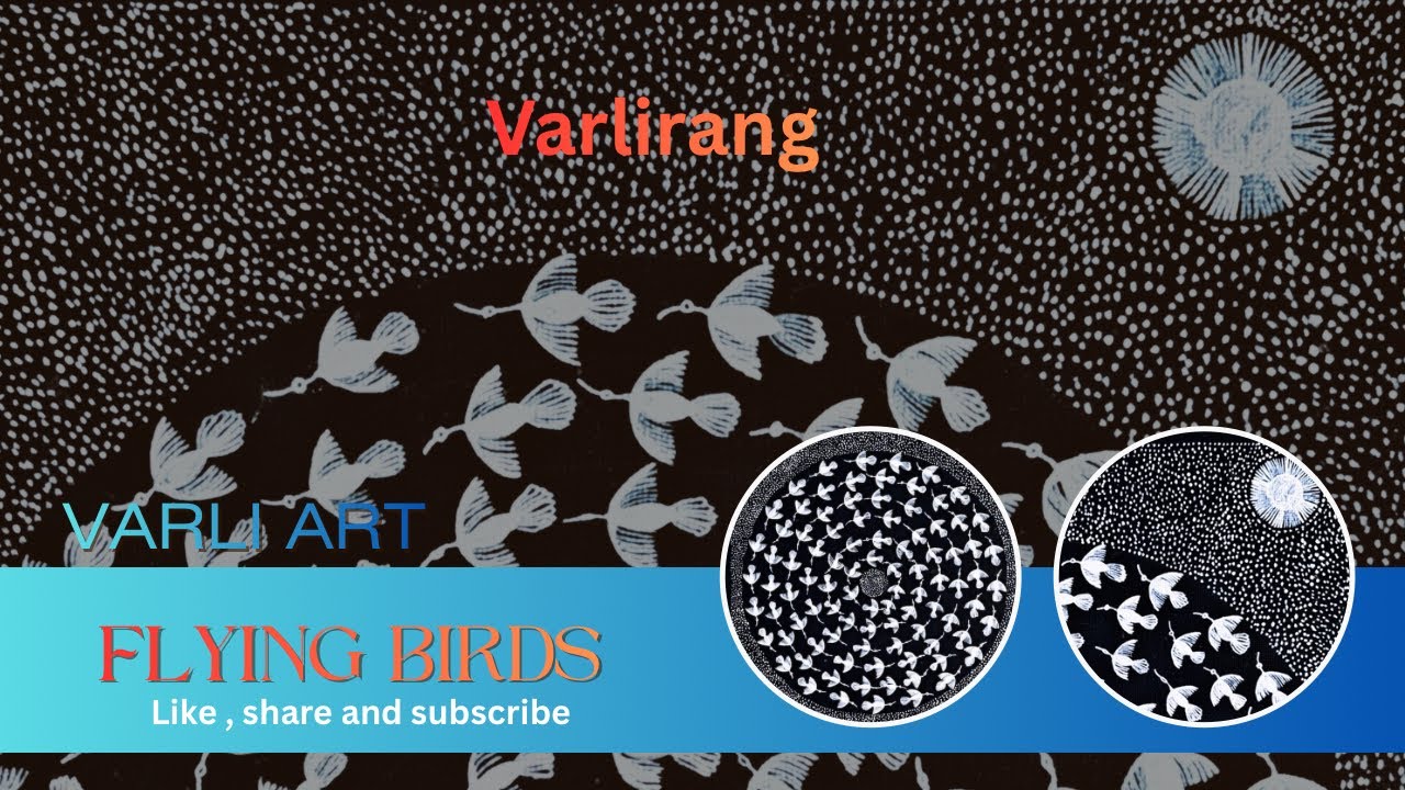 जीवनाचं चक्र – उडणाऱ्या पक्ष्यांतून/Circle of life through flying birds #shorts #art #viral #video 
