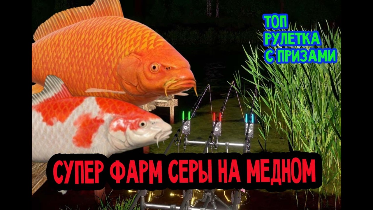Русская рыбалка 4 🌎За трофами!🐠Розыгрыш Bestia II 6000 (21.7кг)!🔥Снасти,премы и гн в рулетке🔥