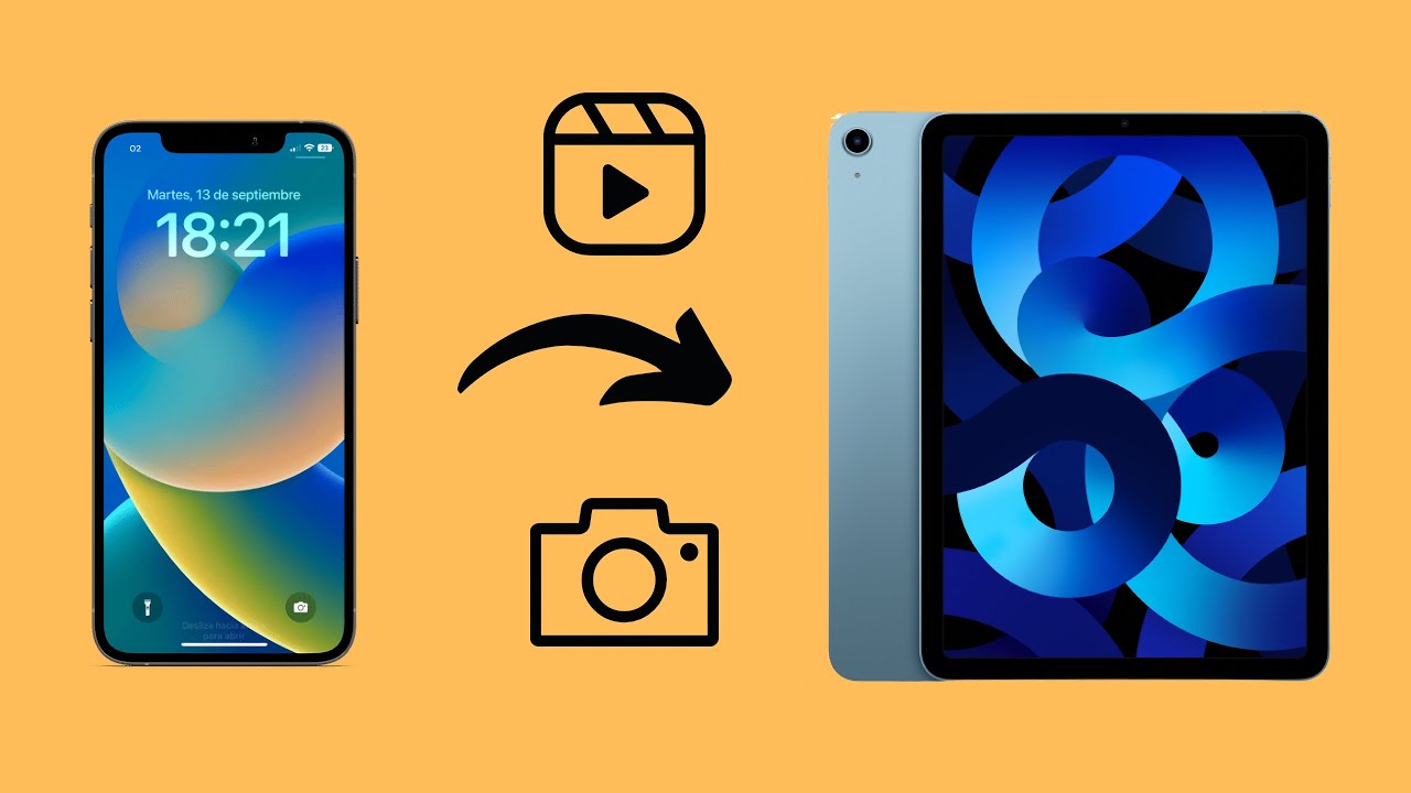 Cómo PASAR VÍDEOS y FOTOS de iPhone a iPad 📲 TUTORIAL