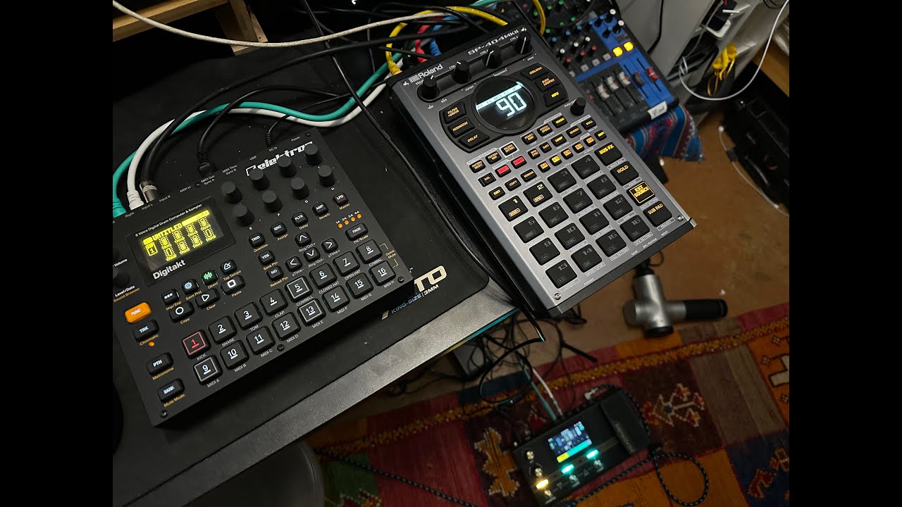 Evolved Ambient Groove | Lish Grooves Live Improvisation (Digitakt x SP404 x Headrush)