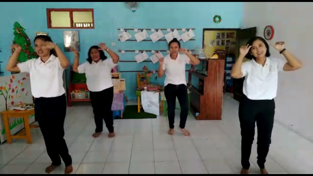 Gerak lagu kelinci ciot. Pak Tono - BDR minggu 16 smt 2