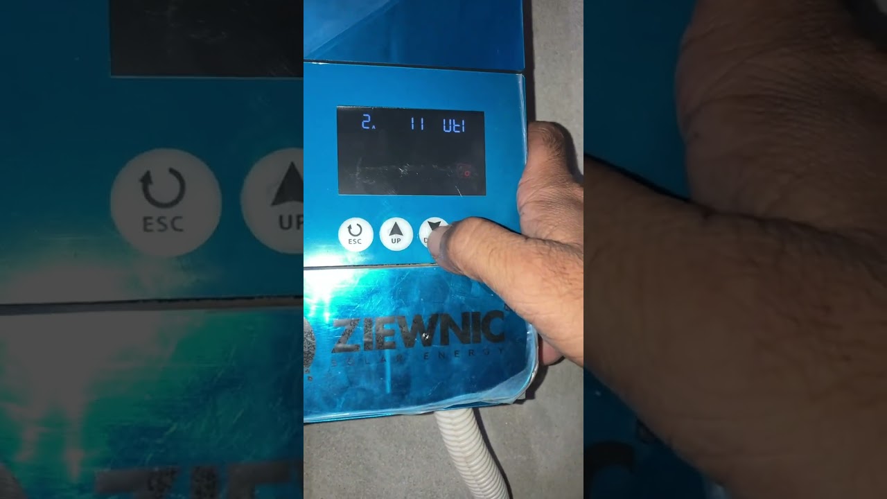 Ziewnic Pv 8500 settings