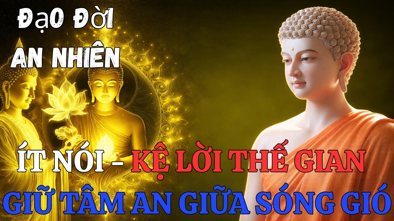 Ít Nói Mặc Kệ Miệng Thế Gian, Nghe Lời Phật Dạy Này - Tâm Sẽ An Giữa Sóng Gió | Đạo Đời An Nhiên.
